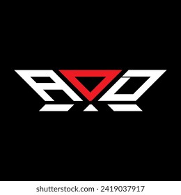AOD letter logo vector design, AOD simple and modern logo. AOD luxurious alphabet design  