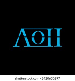 Aoh Creative logo And Icon Design
