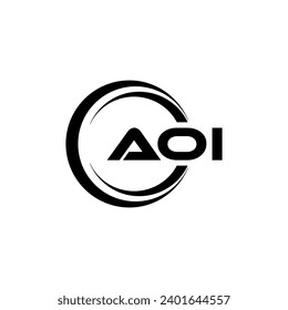 AOI Letter Logo Design, Inspiration for a Unique Identity. Modern Elegance and Creative Design. Watermark Your Success with the Striking this Logo.