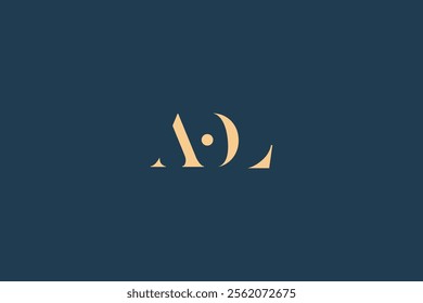 AOL abstract letter logo design. This logo is designed by three abstract letters.
