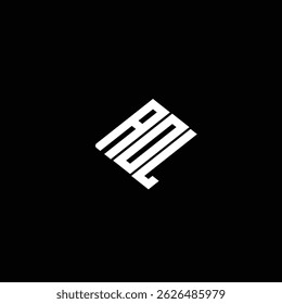 AOL letter logo design on black background.  
AOL letter business logo design. 
AOL creative initials letter logo concept.
