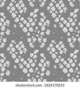 AOP all over print grey textured snake skin leather grunge dots vector