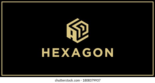 AP Hexagon Logo Design Inspiration