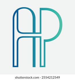 ap Initial Letter Logo Symbol
