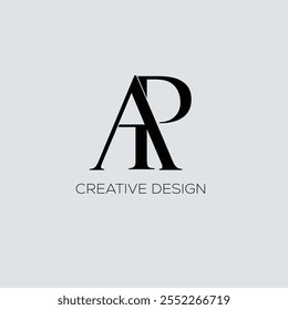  APP de diseño de logotipo inicial AP