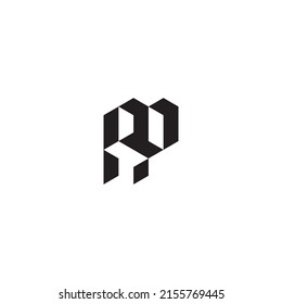 AP initial logo letters in high quality professional design that will print well across any print media
