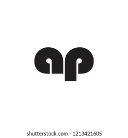 ap letter logo