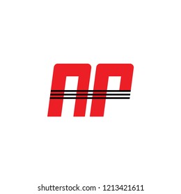 ap letter logo
