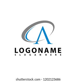 AP Letter Logo Design with Creative Modern Trendy Typography, AR Letter Logo vector.