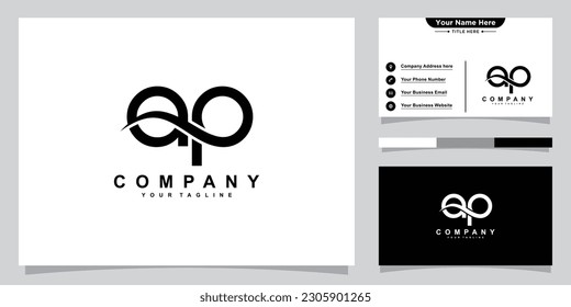 AP Letter Logo Design. Creative Modern Alphabet letters monogram icon A and P.