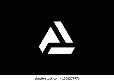 AP letter logo design on luxury background. PA monogram initials letter logo concept. AP icon design. PA elegant and Professional white color letter icon design on black background