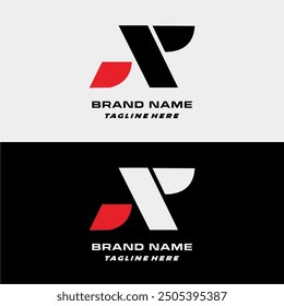 AP-Letter-Logo ist einfach und elegant