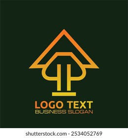 AP  lettering logo is simple, easy to understand and authoritative
