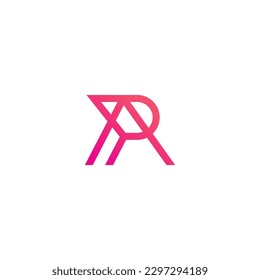 AP Logo Design. Letter PA Logo Vector