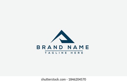 AP Logo Design Template Vector Graphic Branding Element.