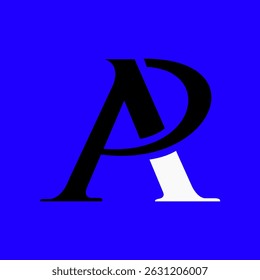 Logotipo do AP, logo do AP, logo do AP Monogram, alfabeto do AP
