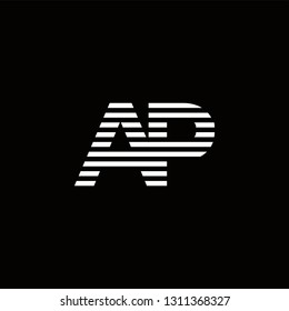 AP Logo Letter initial Designs Templete