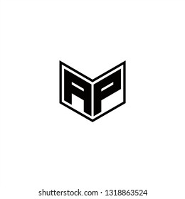 AP Logo Letters initial Designs Template