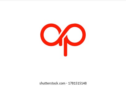 Ap Logo Vector Simple Templates cute