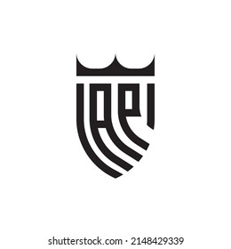 AP Letras iniciales con logotipo en un diseño profesional de alta calidad que se imprimirán bien
