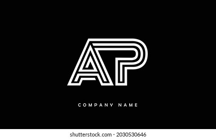 AN, NA Alphabets Letters Logo Monogramm