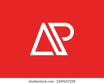 Logo-Design für AP- oder PA-Monogramme