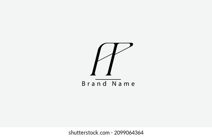 AP PA A P abstrakte Vektorlogo-Monogramm-Vorlage