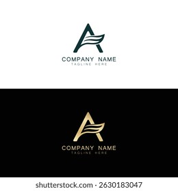 ap o pa y una o p Letra Diseño de logotipo inicial Plantilla Ilustración vectorial