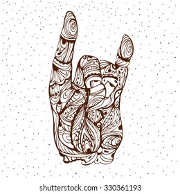 Apana mudra. Mudra of Digestion. Hand in yoga mudra.