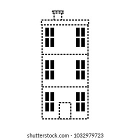 apartament building icon 