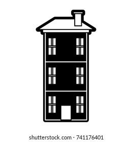 apartament building icon 
