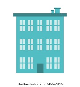 apartament building icon 