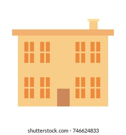 apartament building icon 