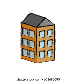 apartaments building icon