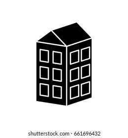 apartaments building icon