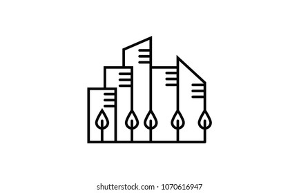 Apartment Building City