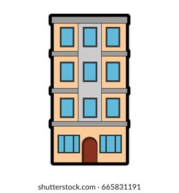 apartment building icon 