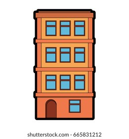apartment building icon 
