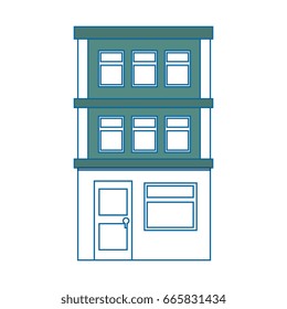apartment building icon 