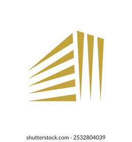 Apartment Building Logo Design Graphic