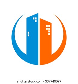  Apartment Building Logo Template 