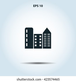 apartment buildings icon