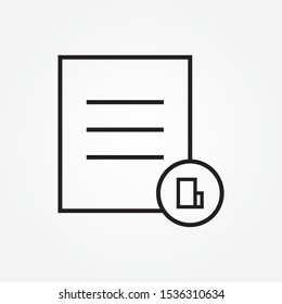 apartment document single icon design vector illustration