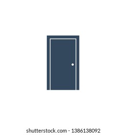 Apartment door icon for web and mobile