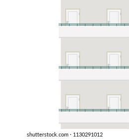 Apartment door vector. wallpaper. background.