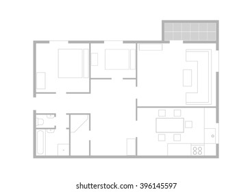 Apartment drawing