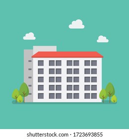 Apartment in flat style. Vector illustration