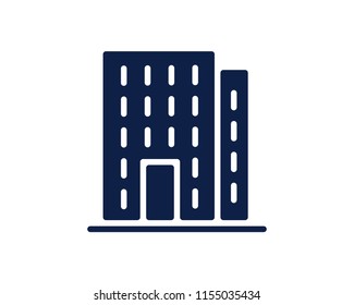 apartment glyph icon , designed for web and app