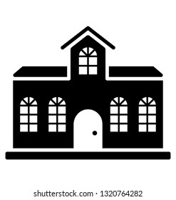 Apartment glyph vector icon 