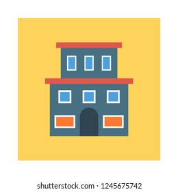 apartment   house  building  